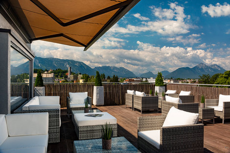 Wyndham Grand Salzburg Alpenblick Terrasse | © GCH Hotel Group