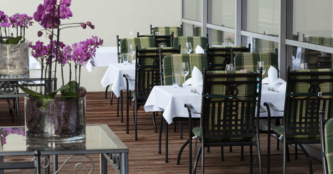 Wyndham Grand Salzburg Conference Centre Restaurant Terrasse